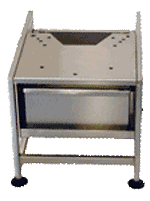 TUBE-SHAPED STAND WITH BASIN FILTER IN STAINLESS STEEL FOR OCEA 3 - 5E - 10E - 15E - OCS