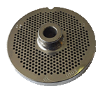 SELF-SHARPENING DISK 22 WITH HOLES Ø 2 MM IN STAINLESS STEEL FOR MEAT MINCER MOD. 22