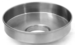 CYLINDRICAL HOPPER IN STAINLESS STEEL FOR MEAT MINCER MOD. 32