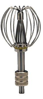 STANDARD WHISK L 18 WITH WIRES Ø 2 MM IN STAINLESS STEEL FOR MIXER MOD. 22/C