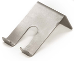 SQUADRETTA POSIZIONAMENTO FLESSIBILE IN ACCIAIO INOX PER PULISCIPENTOLE MOD. 18N-18C
