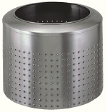 COMPLETE SPIN DRYING BASKET IN STAINLESS STEEL FOR CTP