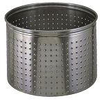 cestello centrifugo completo in acciaio inox per CTN 