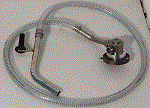 accessorio pompa di travaso in acciaio inox